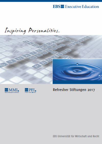 EBS Refresher Stiftungen