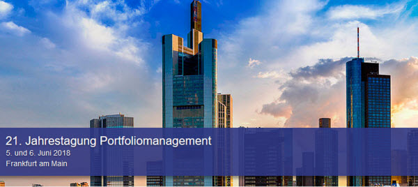 21. Jahrestagung Portfoliomanagement