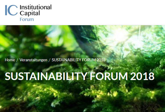 Sustainability Forum 2018
