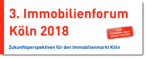 3. Immobilienforum Köln 2018