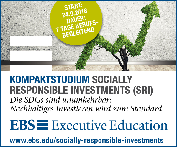 Socially Responsible Investments - SRI Kompaktstudium