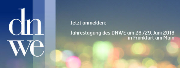 DNWE-Jahrestagung 2018: Kapital – Ethik – Nachhaltigkeit: Welche Kompetenzen braucht die Praxis?