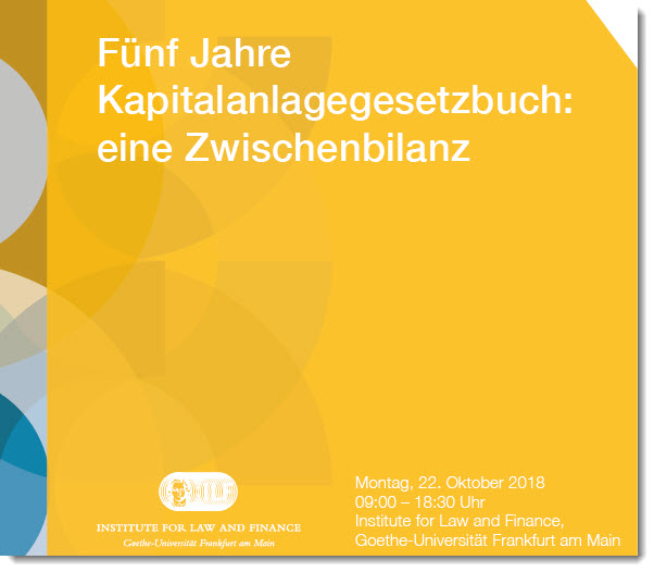 Symposium Kapitalanlagerecht