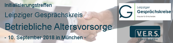 Leipziger Gesprächskreis: Betriebliche Altersvorsorge