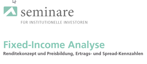 Fixed-Income Analyse