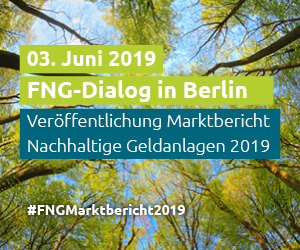 FNG-Dialog & Veröffentlichung des Marktberichts Nachhaltige Geldanlagen 2019