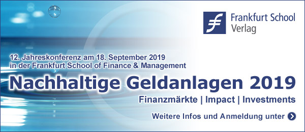 Nachhaltige Geldanlagen 2019