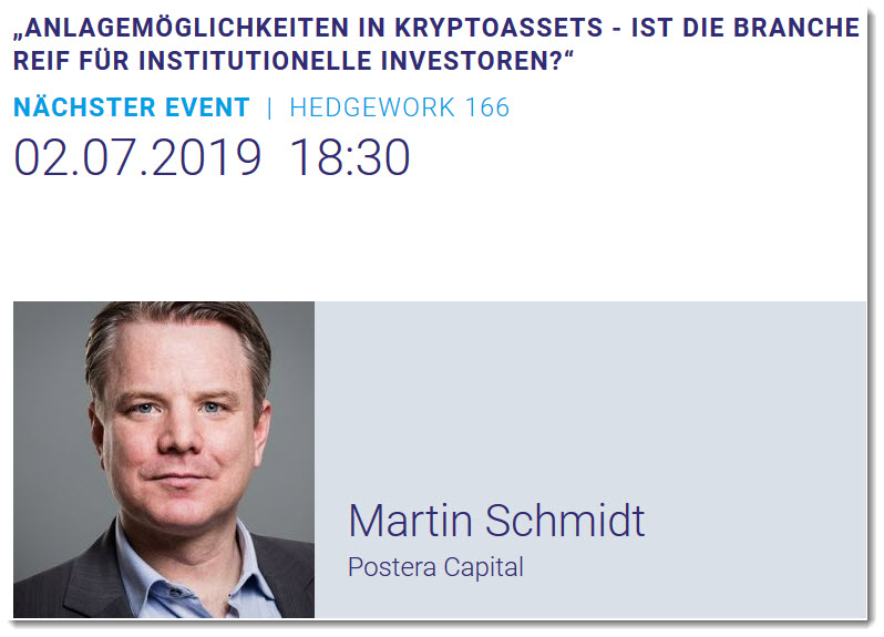 166. HEDGEWORK „Anlagemöglichkeiten in Kryptoassets - ist die Branche reif für institutionelle Investoren?“