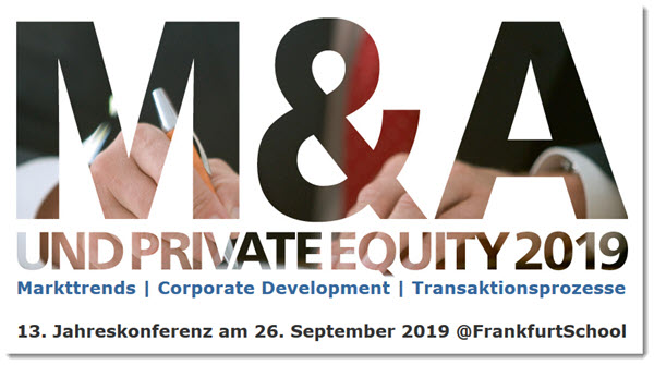 M&A und Private Equity 2019