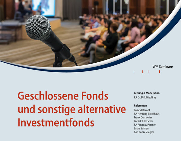 Geschlossene Fonds und sonstige alternative Investmentfonds