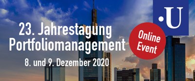 23. Jahrestagung Portfoliomanagement - jetzt nur virtuell!