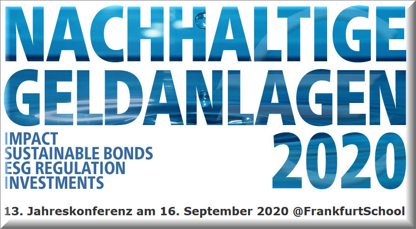 Nachhaltige Geldanlagen 2020