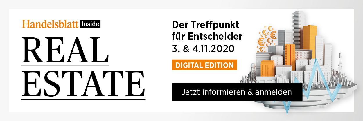 Handelsblatt Tagung Inside Real Estate- jetzt nur online!