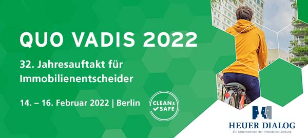 QUO VADIS 2022 - 32. Jahresauftakt für Immobilienentscheider