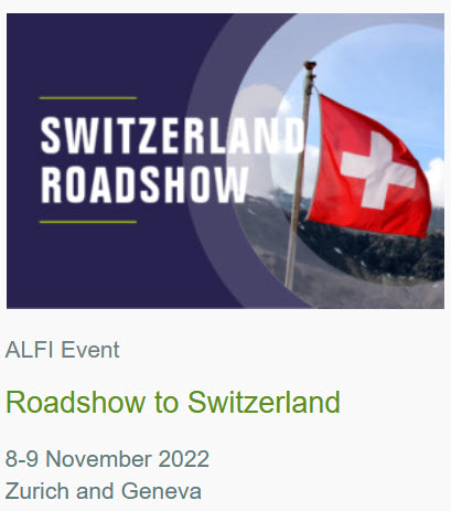 ALFI Roadshow to Switzerland 2022