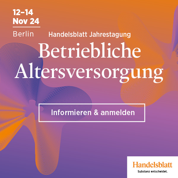 Handelsblatt Jahrestagung Betriebliche Altersversorgung 2024