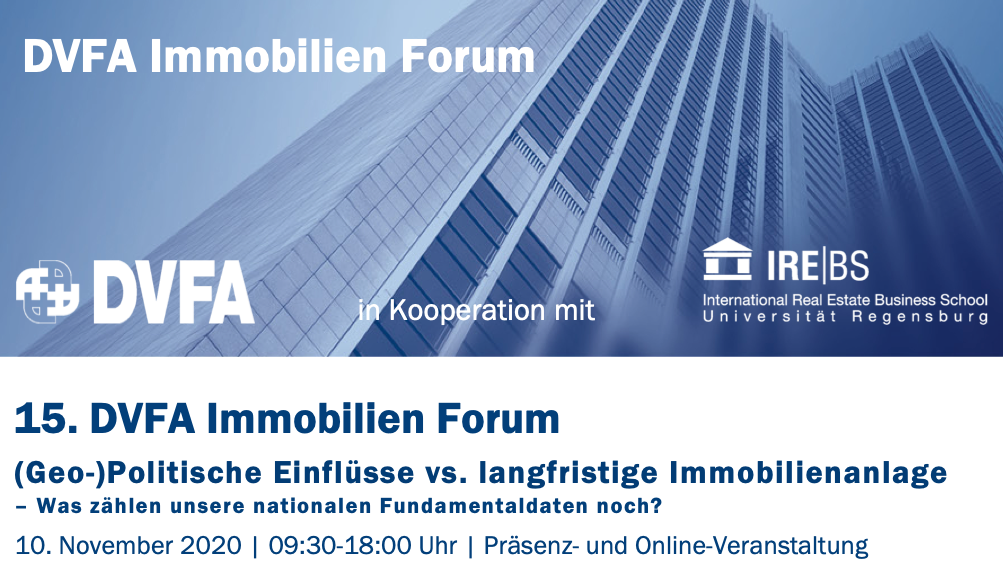 15. DVFA Immobilien Forum