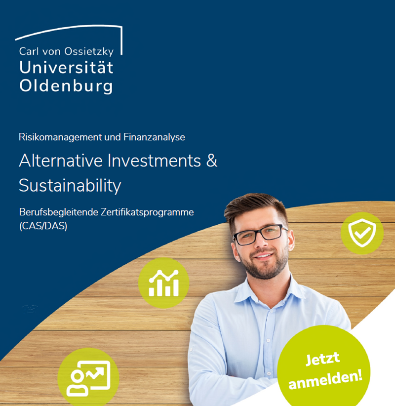 Zertifikatsprogramm: CAS/DAS Alternative Investments & Sustainability