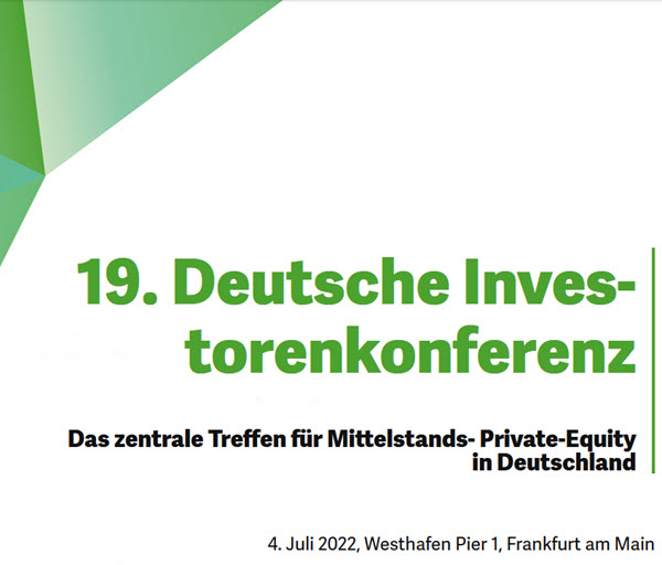 19. Deutsche Investorenkonferenz 2022