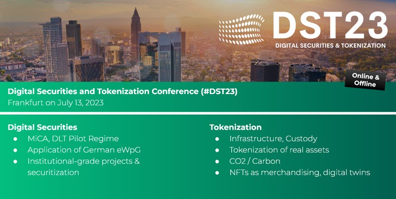 Digital Securities & Tokenization Conference (#DST23)