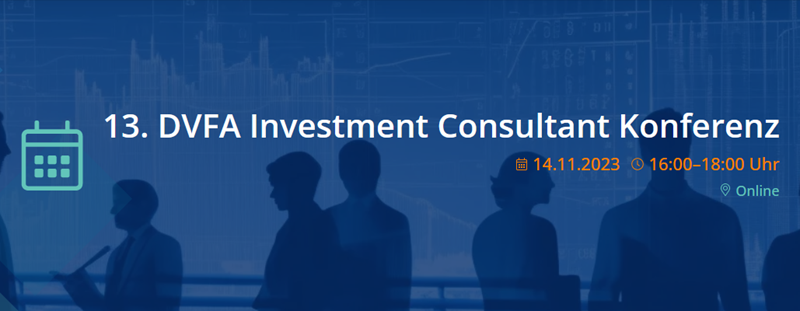 13. DVFA Investment Consultant Konferenz