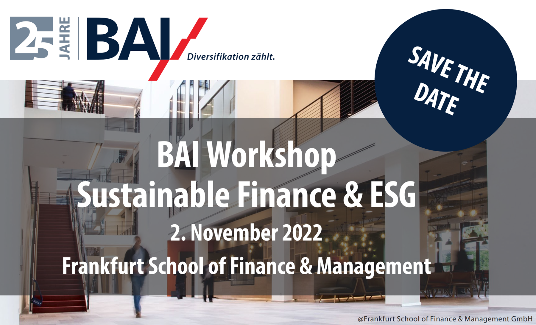BAI Workshop Sustainable Finance & ESG