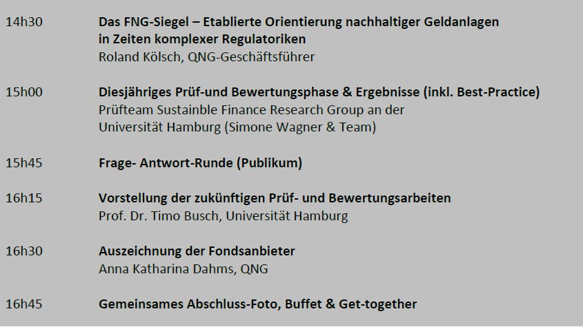 FNG-Siegel VergabeFeier