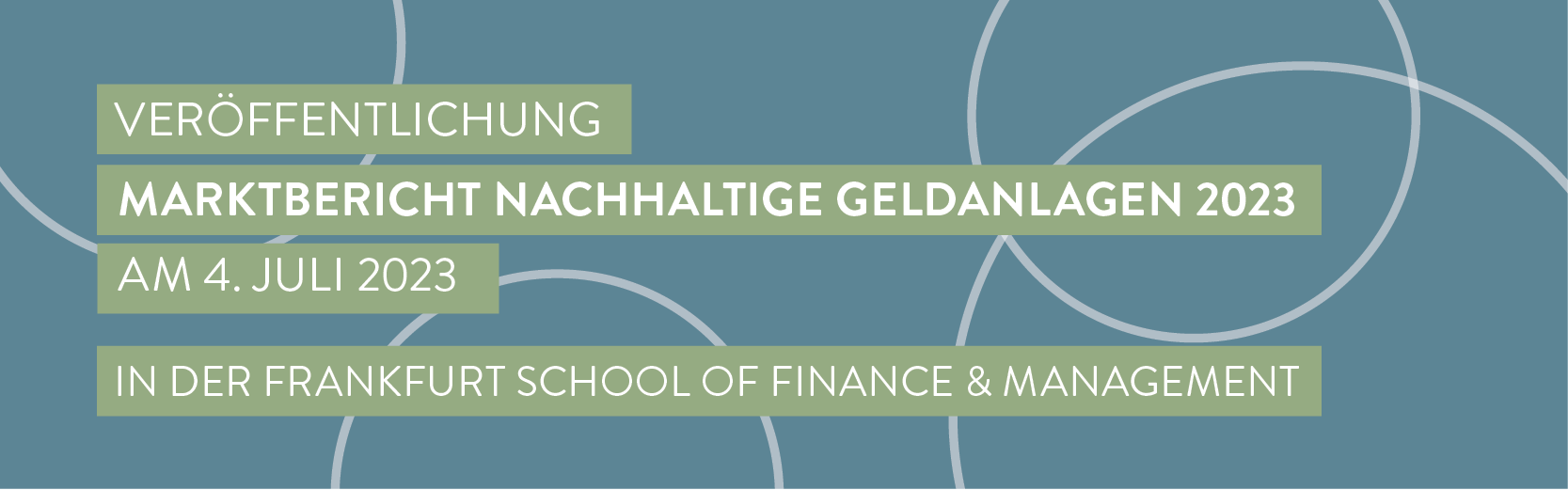 Marktbericht Nachhaltige Geldanlagen 2023
