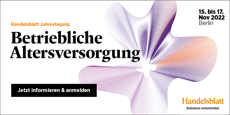 Handelsblatt Jahrestagung Betriebliche Altersversorgung 2022