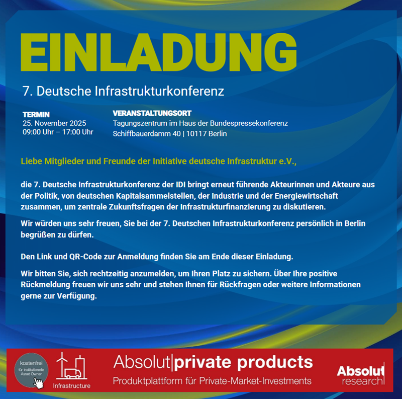 7. Deutsche Infrastrukturkonferenz
