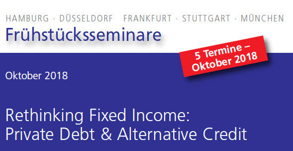 IPE Frühstücksseminar-Reihe "Real Estate Investments"