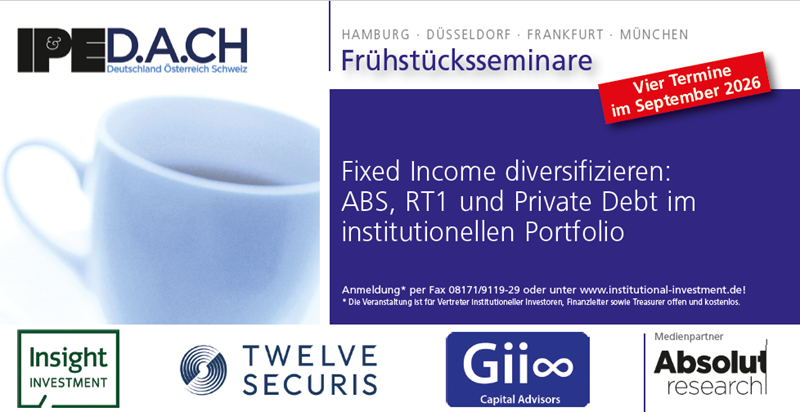 IPE Frühstücksseminare "Fixed Income"