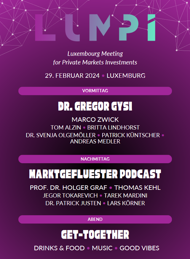 Luxembourg Meeting for Private Markets Investments