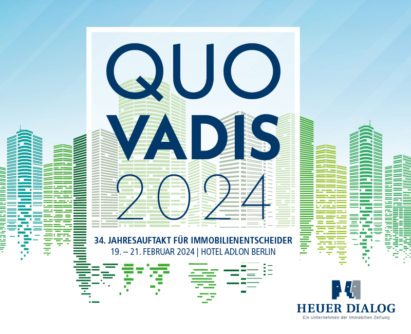Quo Vadis 2024 - 34. Jahresauftakt für Immobilienentscheider