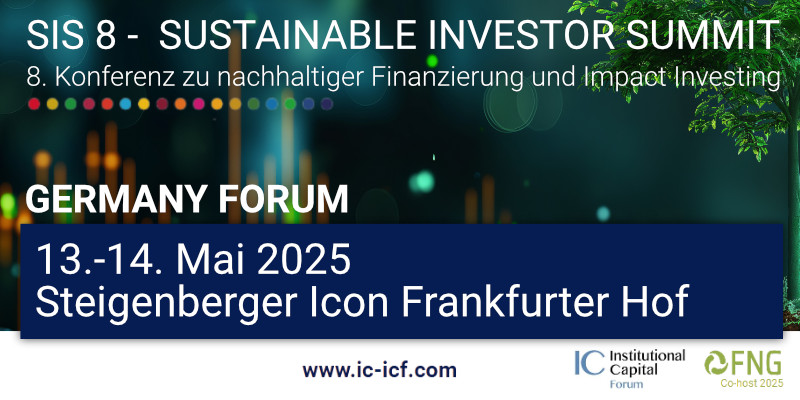 8th Sustainable Investor Summit - GERMANY Forum