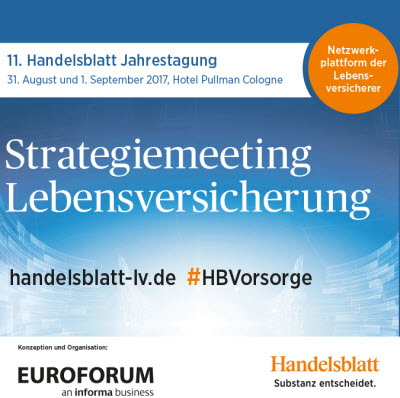 11. Handelsblatt Jahrestagung Strategiemeeting Lebensversicherungswirtschaft