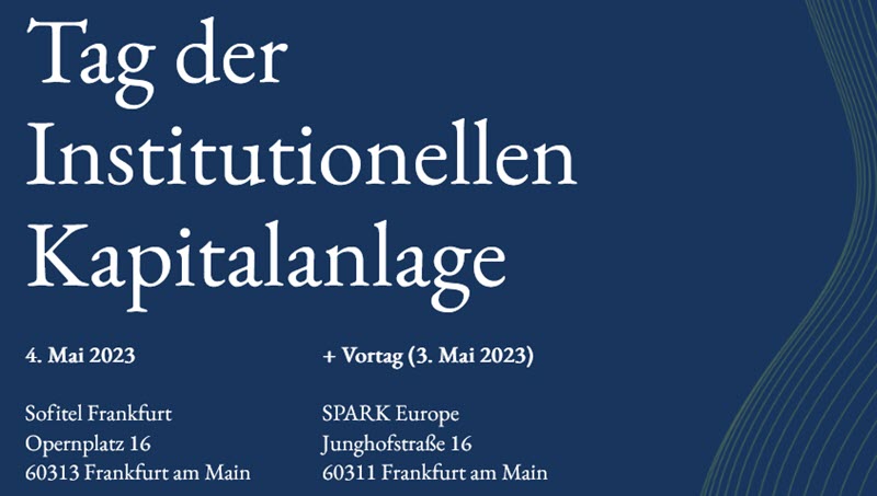 Tag der institutionellen Kapitalanlage 2023