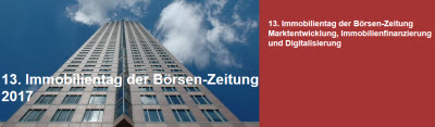 13. Immobilientag der Börsen-Zeitung