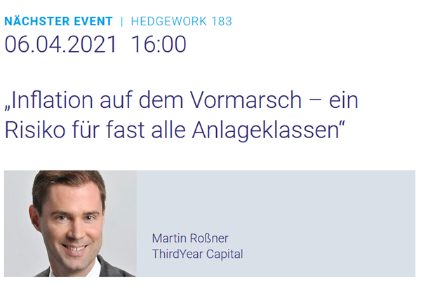 Hedgework: „Inflation auf dem Vormarsch – ein Risiko für fast alle Anlageklassen“