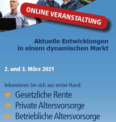 Zukunftsmarkt Altersvorsorge 2021