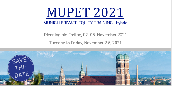 MUPET Munich Private Equity Training 2021