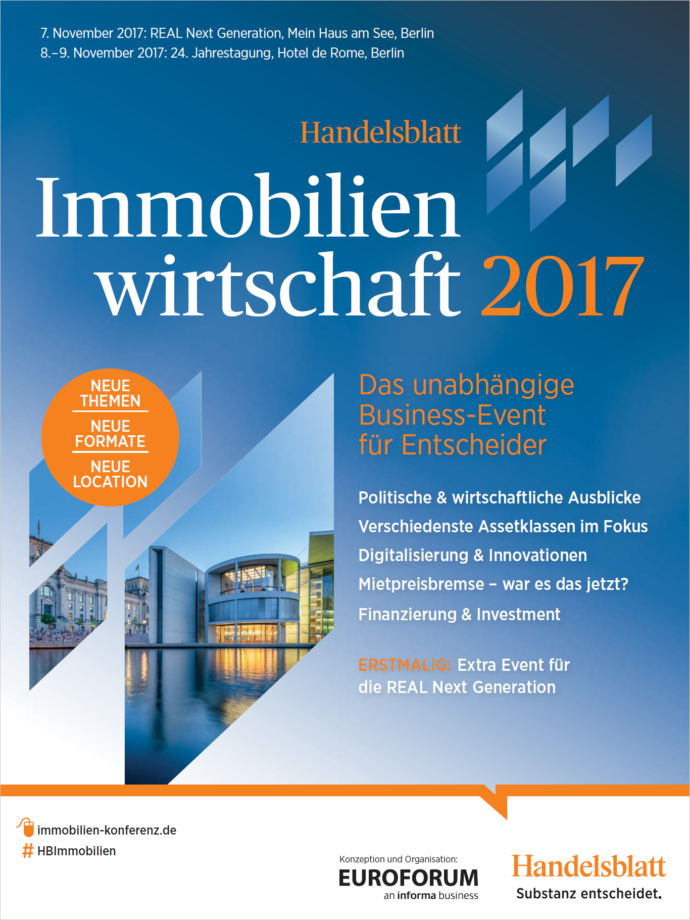 24. Handelsblatt Jahrestagung Immobilienwirtschaft