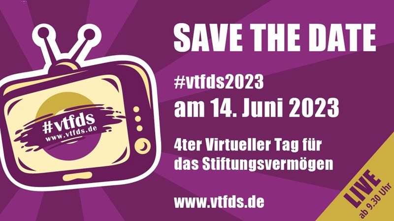 4. Virtueller Tag für das Stiftungsvermögen